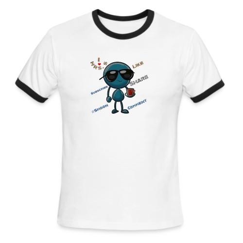 Smoon City 2_I heart Mrs S - Men's Ringer T-Shirt