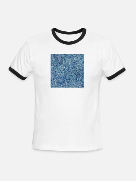 Bubble Party! - Men's Ringer T-Shirt - white/black