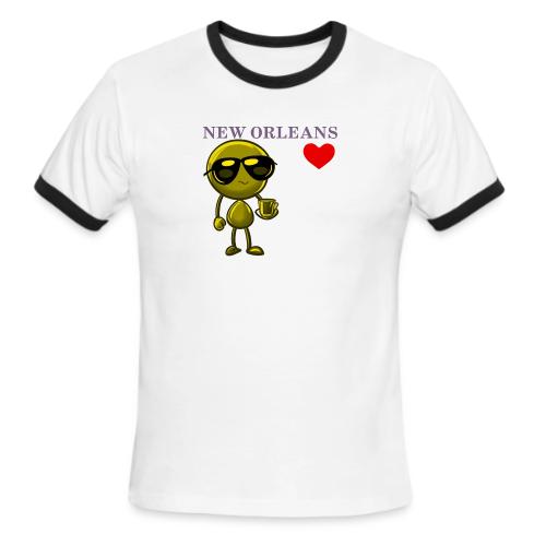 Smoon City_New Orleans - Men's Ringer T-Shirt