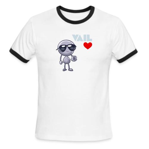 Smoon City_Vail - Men's Ringer T-Shirt