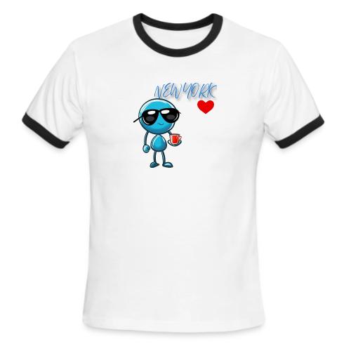 Smoon City_New York - Men's Ringer T-Shirt