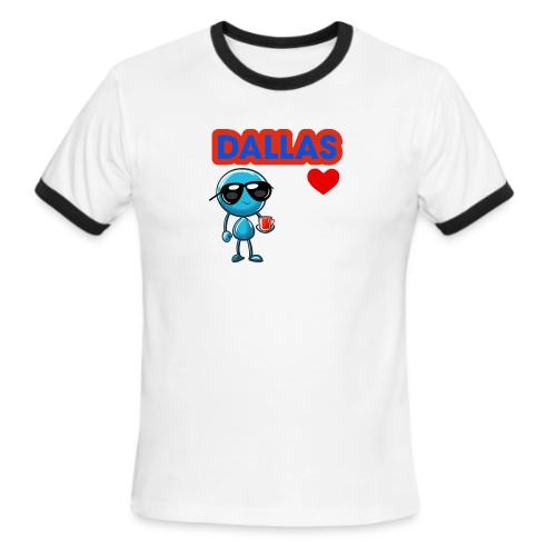 Smoon City_Dallas - Men's Ringer T-Shirt
