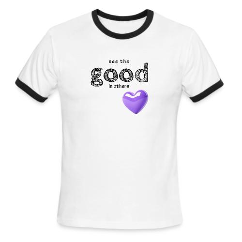 Smoon City_See the Good in Others - Men's Ringer T-Shirt