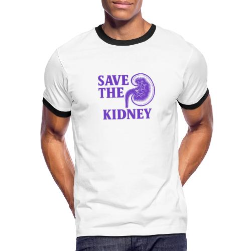 Save the kidney - Men's Ringer T-Shirt