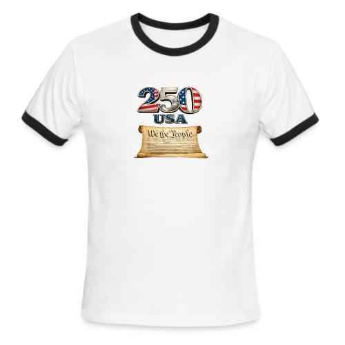 250th anniversary celebration of America - Men's Ringer T-Shirt