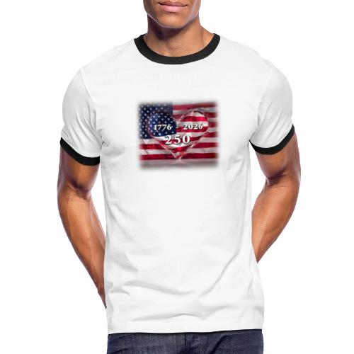 1776-2026 | 250 Years USA - Men's Ringer T-Shirt