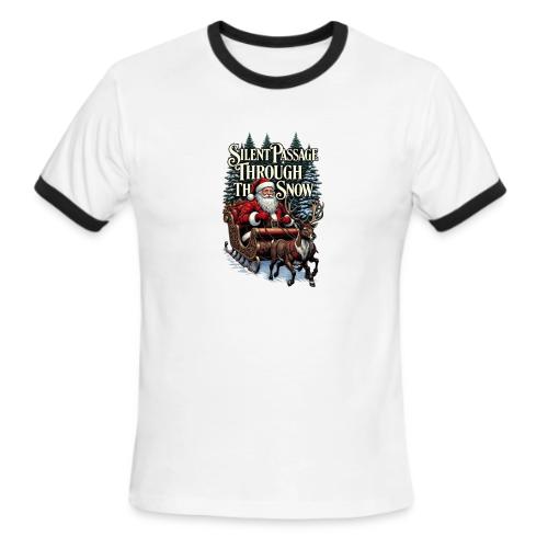 Nostalgic Santa T-Shirt - Men's Ringer T-Shirt