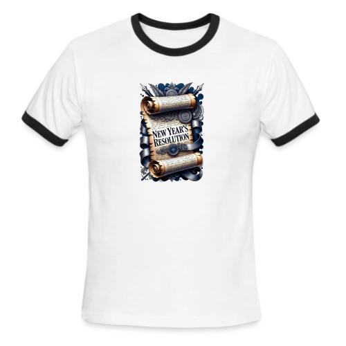 New Year's Resolution T-Shirt - Men's Ringer T-Shirt