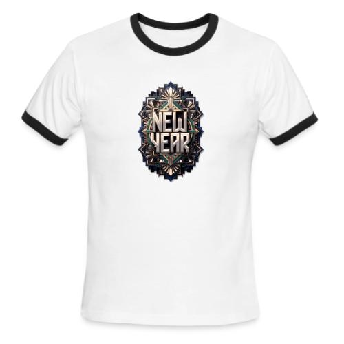 Evergreen New Year T-Shirt - Men's Ringer T-Shirt