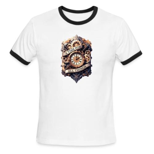 Ornate Clockwork T-Shirt - Men's Ringer T-Shirt