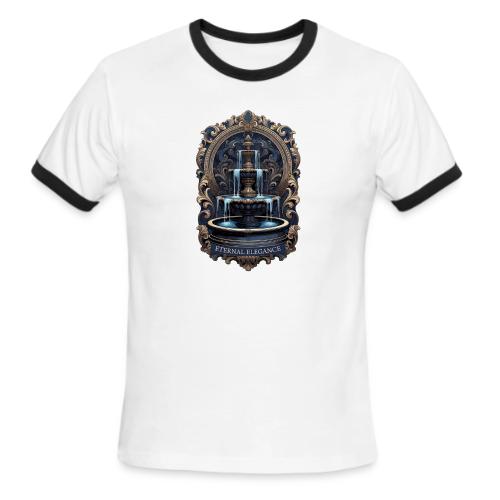 Gilded Baroque Fountain T-Shirt - Men's Ringer T-Shirt
