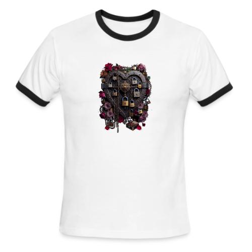 My Heart Permanently on Vacation T-Shirt - Men's Ringer T-Shirt