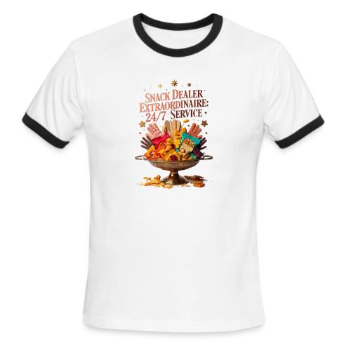 Snack Dealer Extraordinaire Tee, Mum Gift - Men's Ringer T-Shirt