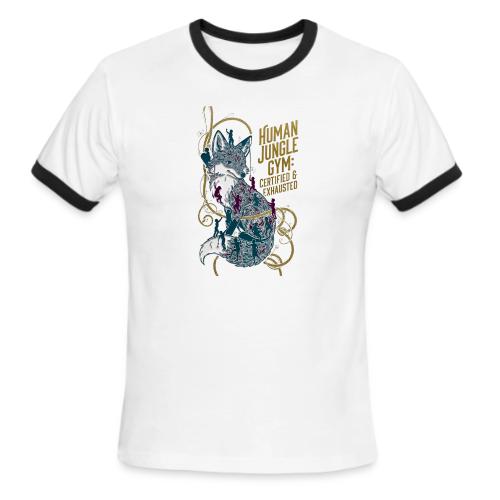 Human Jungle Gym Fox Tee - Men's Ringer T-Shirt