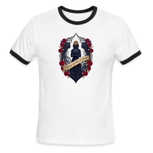 Women’s Day Thorn Crown T Shirt, Gift for Sister - Men's Ringer T-Shirt