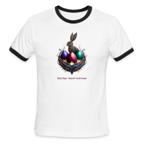 Easter Hatch Hope Nest Guardian T Shirt, Gift - Men's Ringer T-Shirt