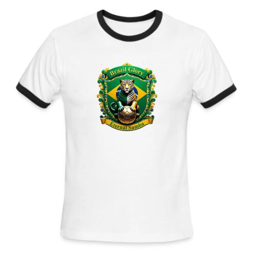 Brazil Jaguar Glory Tee, Brazilian Pride Gift - Men's Ringer T-Shirt