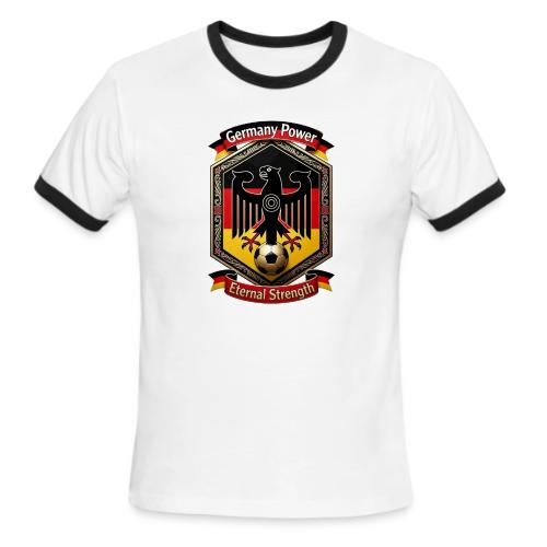 Germany Eagle Power T-Shirt, Flag Pride Gift - Men's Ringer T-Shirt