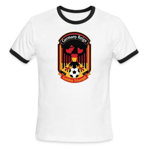 Germany Eagle Reign T-Shirt, German Flag Gift - Men's Ringer T-Shirt
