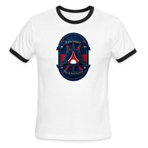 Paris Pride Heritage T Shirt, Soccer Fan Gift - Men's Ringer T-Shirt