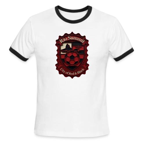 Flamengo Scarlet Summit T-Shirt, Football Gift - Men's Ringer T-Shirt