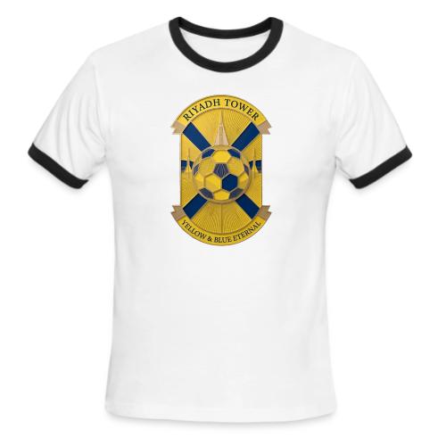 Riyadh Tower T Shirt, Football City Pride Gift - Men's Ringer T-Shirt