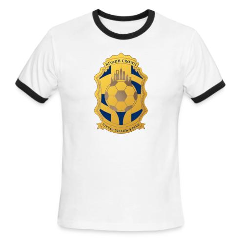 Riyadh Crown T Shirt, Modern Desert Pride Gift - Men's Ringer T-Shirt