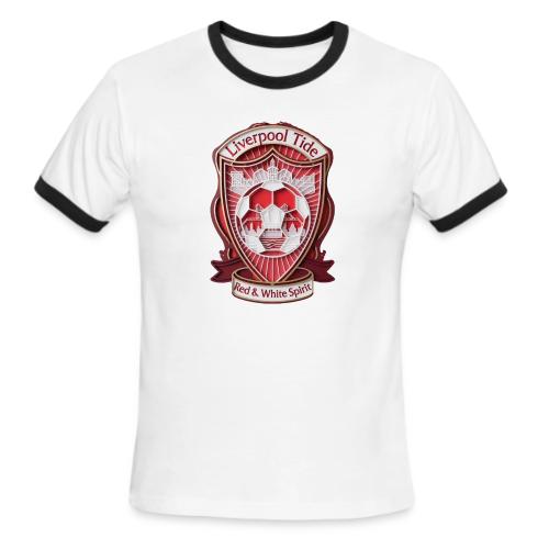Liverpool Tide T Shirt, Soccer City Pride Gift - Men's Ringer T-Shirt