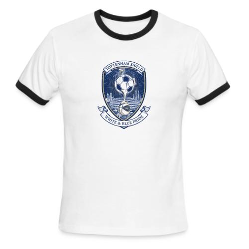 Iconic North London Soccer Emblem Art Print - Men's Ringer T-Shirt