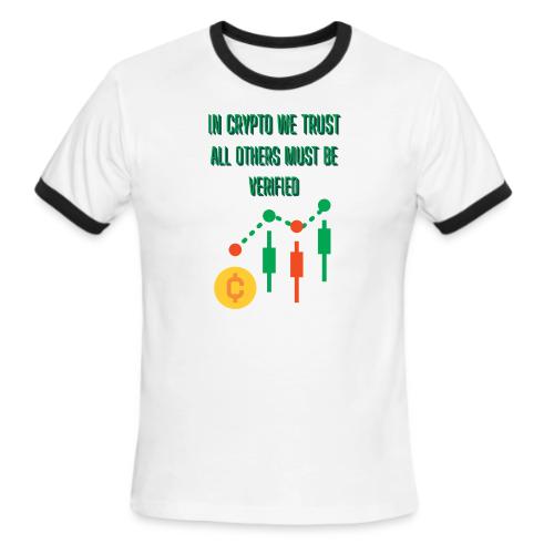 Sarcastic Bitcoin Investor T-shirt - Men's Ringer T-Shirt