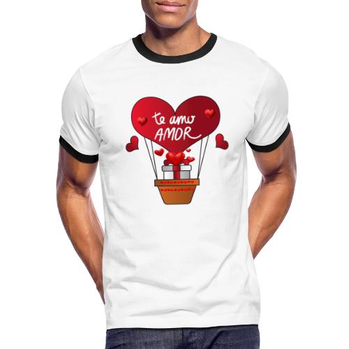 Fashion Valentine's Day Hearts, Gifts February 14 - Men's Ringer T-Shirt