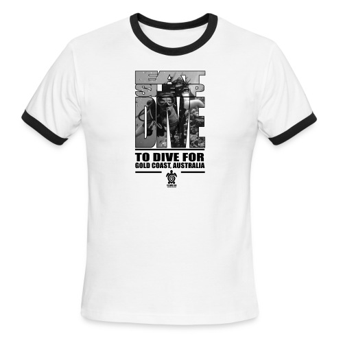 Eat Sleep Dive V - Men's Ringer T-Shirt