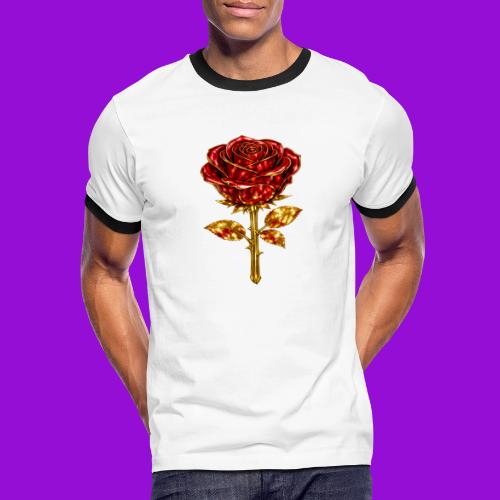 Golden Rose - Men's Ringer T-Shirt