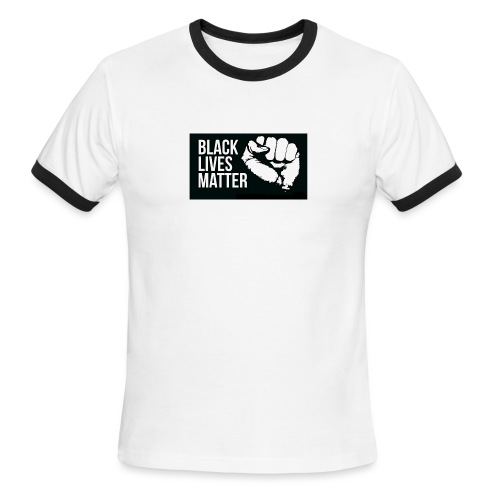 BLM T-SHIRT II - Men's Ringer T-Shirt