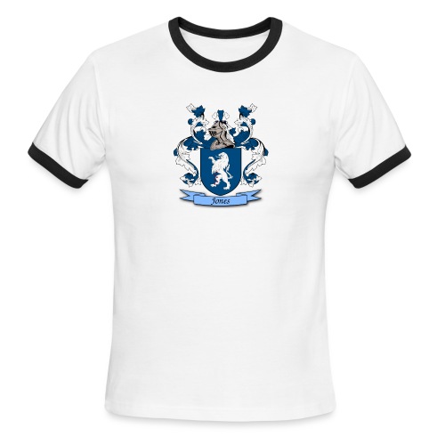 Jones Family Crest - Men's Ringer T-Shirt