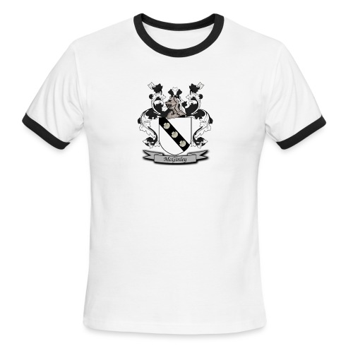 McGinley Family Crest - Men's Ringer T-Shirt