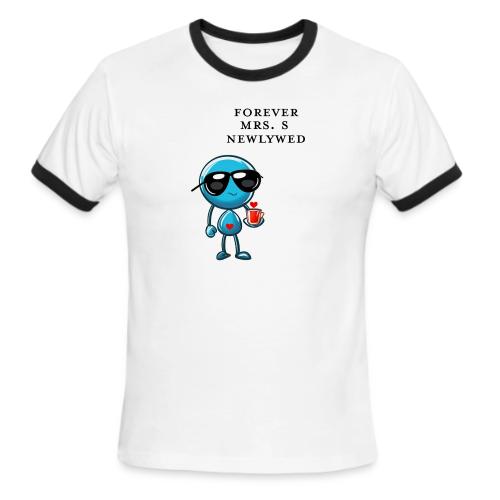 Mrs S Forever Newlywed - Men's Ringer T-Shirt