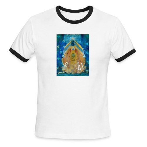 Cosmic Shakti Design by Arathi Ma - Men's Ringer T-Shirt