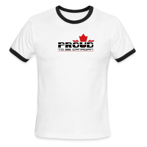 Proud to be Canadian - Men's Ringer T-Shirt