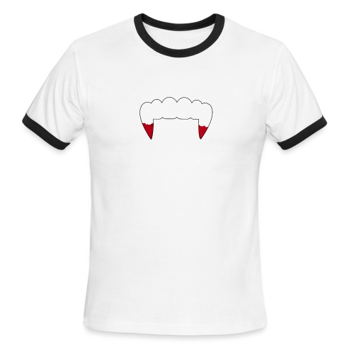 Vampire Fangs - Men's Ringer T-Shirt