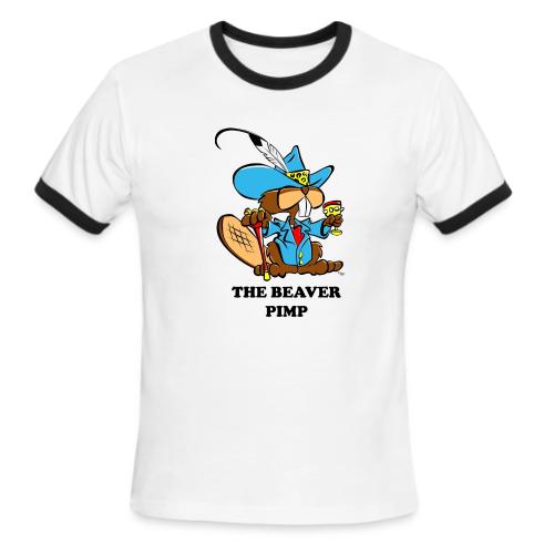 Beaver Pimp - Men's Ringer T-Shirt