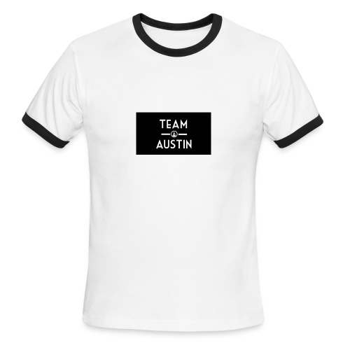 Team Austin Youtube Fan Base - Men's Ringer T-Shirt