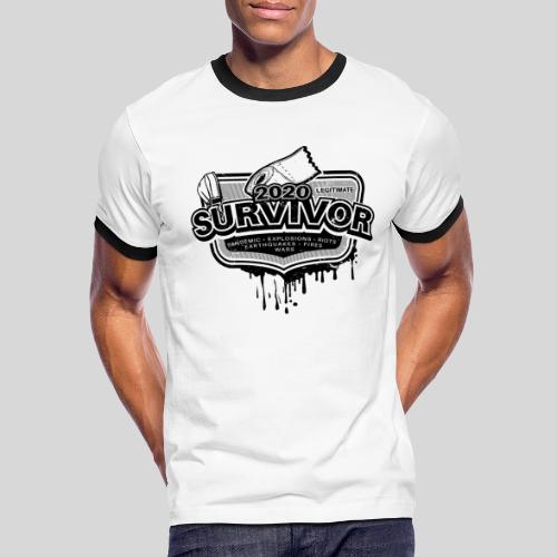 2020 Survivor Dirty BoW - Men's Ringer T-Shirt