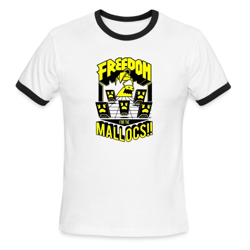 Freedom for the Mallocs - Men's Ringer T-Shirt
