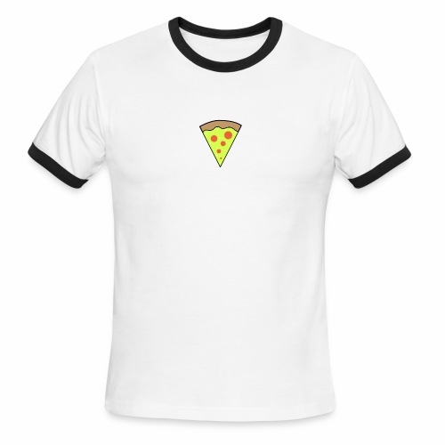 Pizza icon - Men's Ringer T-Shirt