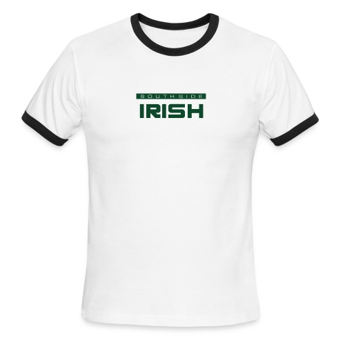 Southside Irish green - One Bar - Men's Ringer T-Shirt