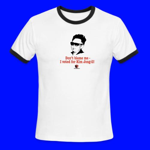 Don t Blame Me - Men's Ringer T-Shirt