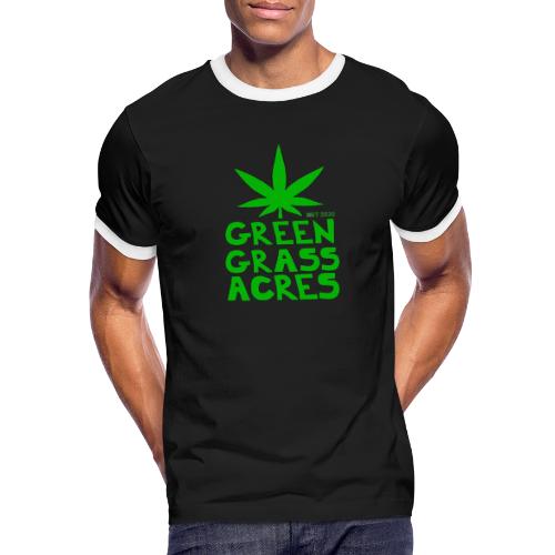 GreenGrassAcres Logo - Men's Ringer T-Shirt