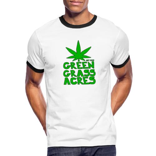 GreenGrassAcres Logo - Men's Ringer T-Shirt