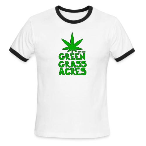 GreenGrassAcres Logo - Men's Ringer T-Shirt